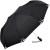 Mini dáždnik Safebrella® LED - FARE, farba - čierna, veľkosť - 34