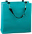 Plážová taška Travelmate - FARE, farba - petrol, veľkosť - 43 x 40 x 18
