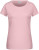 Ladies Basic-T - J. Nicholson, farba - soft pink, veľkosť - M