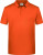 Mens Basic Polo - J. Nicholson, farba - dark orange, veľkosť - XXL