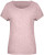 Ladies Slub-T - J. Nicholson, farba - soft pink, veľkosť - XS