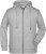 Pánska mikina na zips, farba - grey heather, veľkosť - S
