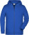 Detská mikina na zips, farba - royal heather, veľkosť - XS