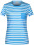 Dámske pásikavé tričko - J. Nicholson, farba - atlantic/white, veľkosť - XS