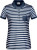 Dámske pásikavé polo, farba - navy/white, veľkosť - XL