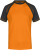 Pánske Raglan-T - J. Nicholson, farba - orange/black, veľkosť - S