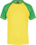 Pánske Raglan-T - J. Nicholson, farba - yellow/frog, veľkosť - XL