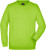 Round Sweat Heavy - J. Nicholson, farba - lime green, veľkosť - S