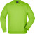 Round Sweat Heavy Junior - J. Nicholson, farba - lime green, veľkosť - XS