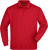 Polo Sweat Heavy - J. Nicholson, farba - red, veľkosť - XL