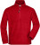 Half-Zip Fleece - J. Nicholson, farba - red, veľkosť - L