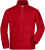 Half-Zip Fleece - J. Nicholson, farba - red, veľkosť - XL
