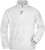 Half-Zip Fleece - J. Nicholson, farba - white, veľkosť - XXL