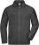Full-Zip Fleece - J. Nicholson, farba - dark grey, veľkosť - 4XL