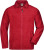 Full-Zip Fleece - J. Nicholson, farba - red, veľkosť - XL