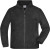 Full-Zip Fleece Junior - J. Nicholson, farba - čierna, veľkosť - XS