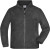 Full-Zip Fleece Junior - J. Nicholson, farba - dark grey, veľkosť - XS