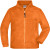 Full-Zip Fleece Junior - J. Nicholson, farba - orange, veľkosť - XS
