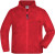 Full-Zip Fleece Junior - J. Nicholson, farba - red, veľkosť - XL