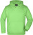 Detská mikina s kapucňou - J. Nicholson, farba - lime green, veľkosť - XL