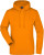 Dámska mikina s kapucňou - J. Nicholson, farba - orange, veľkosť - S