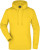 Dámska mikina s kapucňou - J. Nicholson, farba - sun yellow, veľkosť - XL