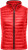 Dámska páperová vesta - J. Nicholson, farba - red/black, veľkosť - S