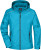 Dámska bunda do dažďa - J. Nicholson, farba - turquoise/iron grey, veľkosť - M