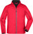 Pánska softshellová bunda - J. Nicholson, farba - red/black, veľkosť - M
