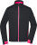 Pánska športová softshellová bunda - J. Nicholson, farba - black/light red, veľkosť - S