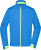 Pánska športová softshellová bunda - J. Nicholson, farba - bright blue/bright yellow, veľkosť - S