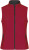 Dámska softshellová vesta - J. Nicholson, farba - red/black, veľkosť - XXL