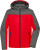 Pánska zimná bunda - J. Nicholson, farba - red/anthracite melange, veľkosť - S