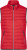 Dámska páperová vesta - J. Nicholson, farba - red/silver, veľkosť - S
