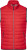 Pánska páperová vesta - J. Nicholson, farba - red/silver, veľkosť - S