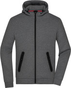 Pánska bunda s kapucňou