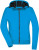 Dámska softshellová bunda s kapucňou - J. Nicholson, farba - blue/black, veľkosť - XS