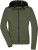 Dámska softshellová bunda s kapucňou - J. Nicholson, farba - olive/camouflage, veľkosť - S