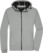 Pánska softshellová bunda s kapucňou