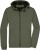 Pánska softshellová bunda s kapucňou - J. Nicholson, farba - olive/camouflage, veľkosť - S