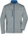 Pánska softshellová bunda - J. Nicholson, farba - dark melange/royal, veľkosť - 3XL