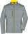 Pánska softshellová bunda - J. Nicholson, farba - dark melange/yellow, veľkosť - S