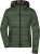 Dámska páperová bunda s kapucňou - J. Nicholson, farba - olive/camouflage, veľkosť - XS