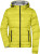 Dámska páperová bunda s kapucňou - J. Nicholson, farba - yellow/silver, veľkosť - XS