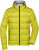 Pánska páperová bunda s kapucňou - J. Nicholson, farba - yellow/silver, veľkosť - S