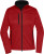 Dámska softshellová bunda - J. Nicholson, farba - red, veľkosť - XS