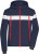 Pánska zimná športová bunda - J. Nicholson, farba - navy/white, veľkosť - 3XL