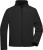 Pánska softshellová bunda - J. Nicholson, farba - čierna, veľkosť - L