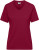 Dámske BIO pracovné tričko - J. Nicholson, farba - wine, veľkosť - XS