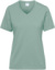 Dámske BIO pracovné tričko, farba - foggy green, veľkosť - 3XL